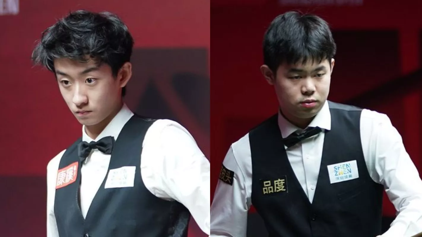 Wu Yize and Yuan Sijun play the 2026 Shenzhen Open final