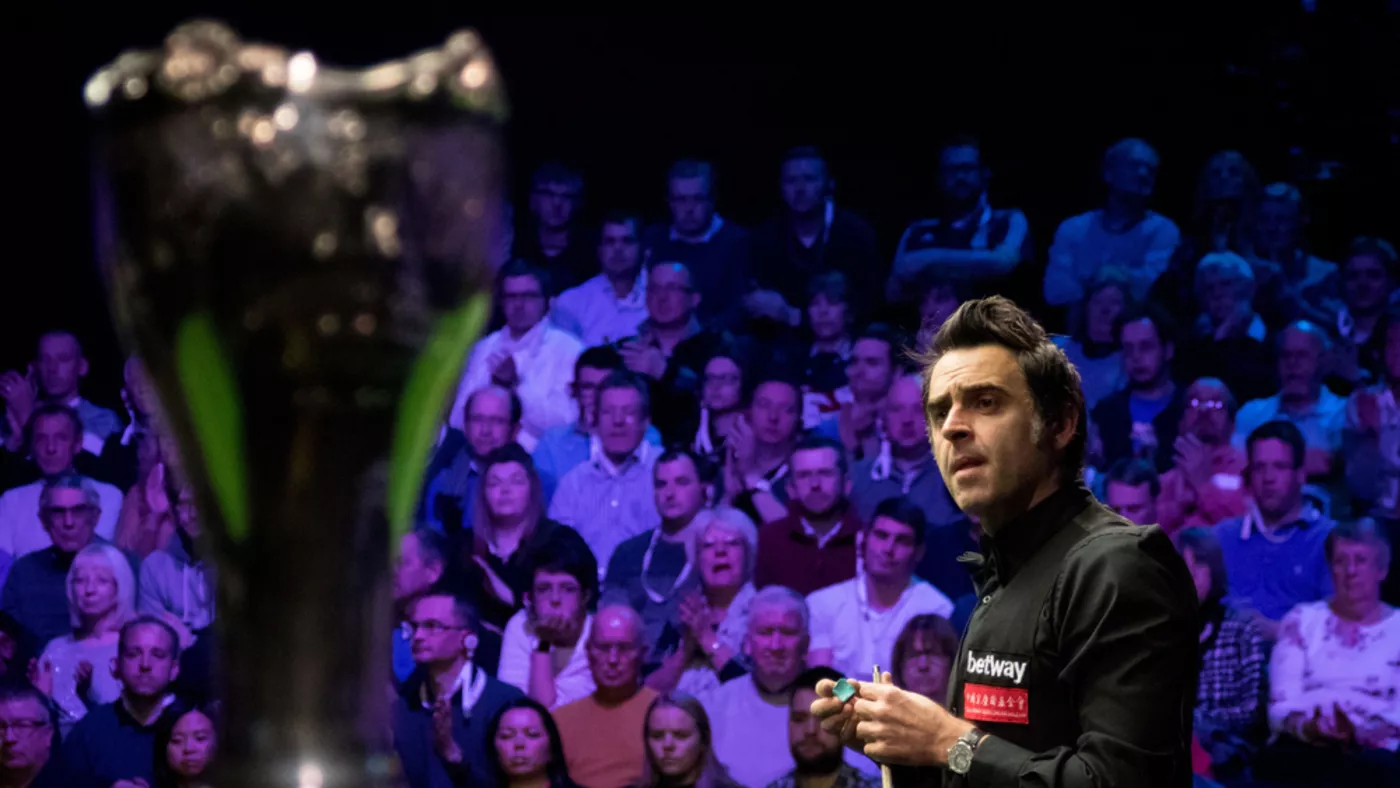 Ronnie O'Sullivan at the UK Championship